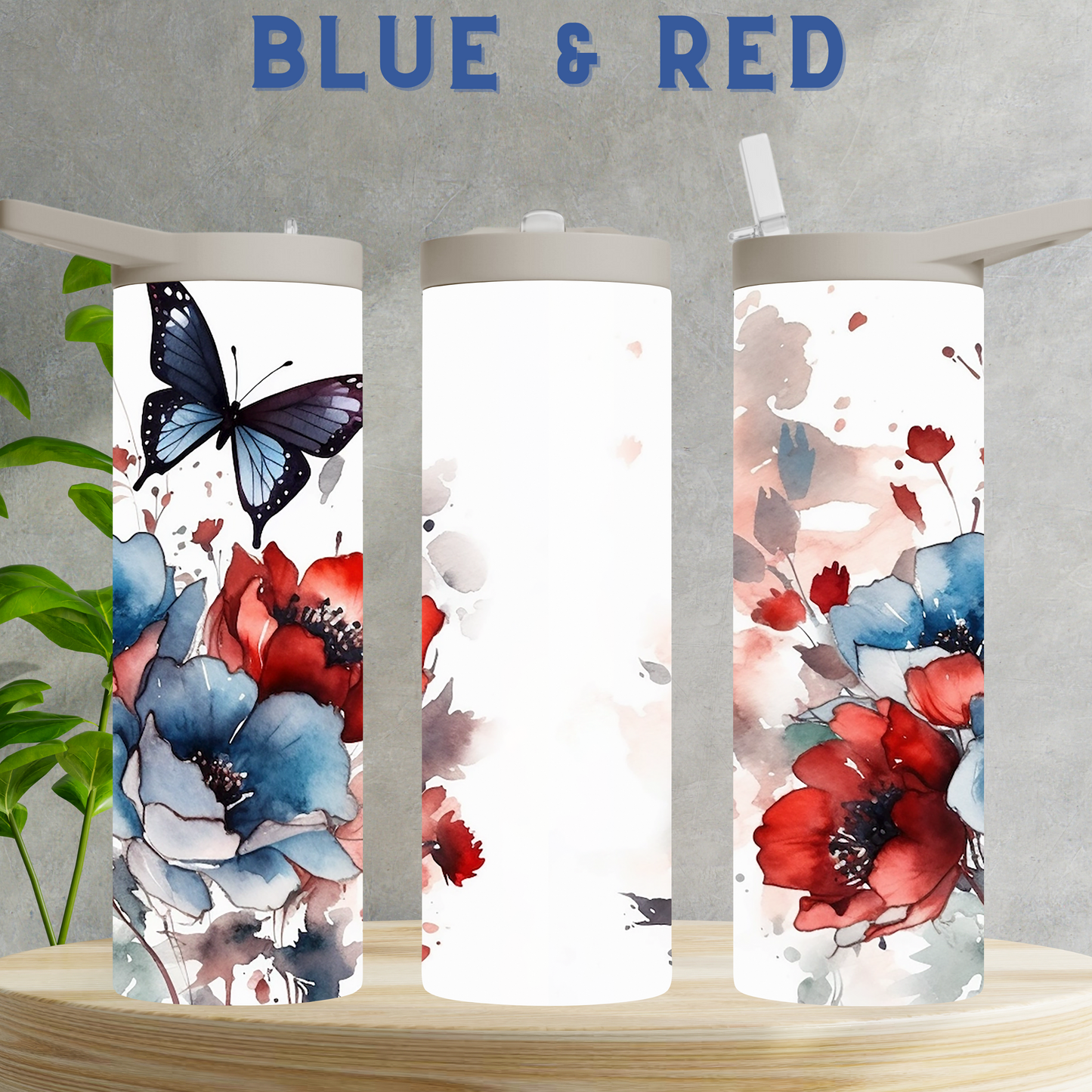20oz Tumbler - Tan Portable Lid - Mum's Collection