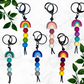 Boho Rainbow Keychain