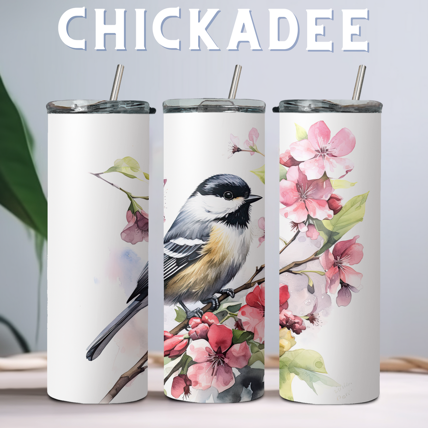 20oz Tumbler - Watercolour Animals