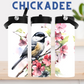 20oz Tumbler - Black Handle Lid -  Watercolour Animals