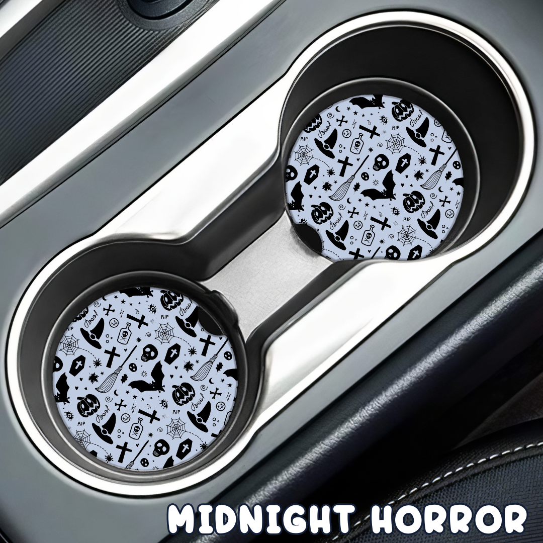 Car Coasters - Halloween