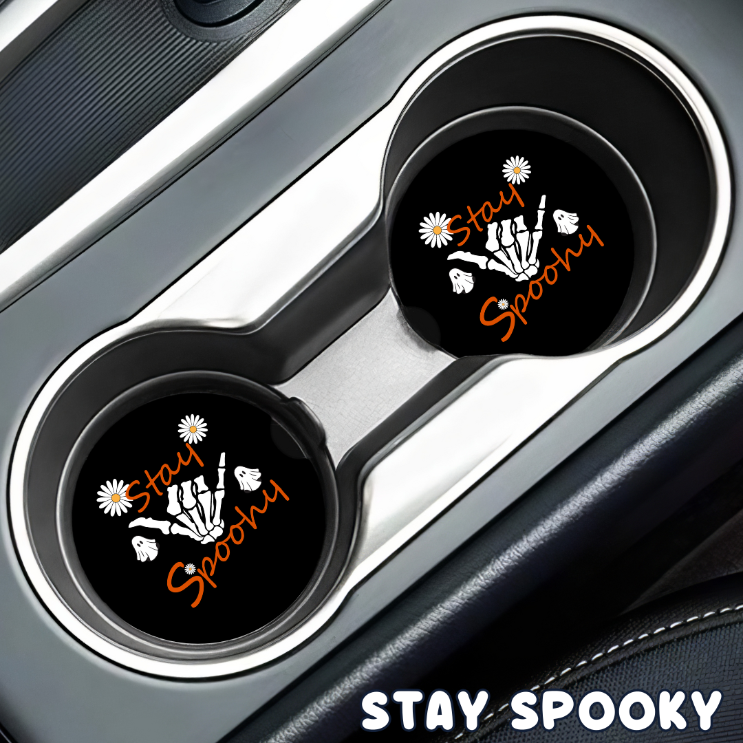 Car Coasters - Halloween