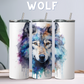 20oz Tumbler - Watercolour Animals